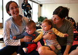 Mom & Baby Yoga - friends