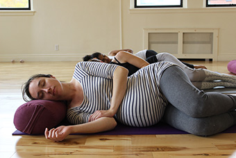 visit our pregnancy yoga page to learn more